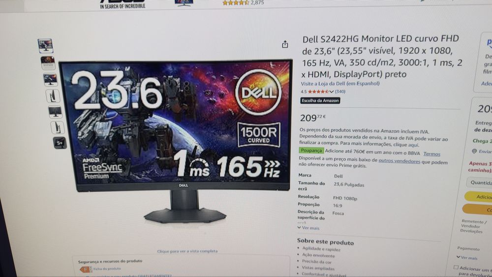 Monitor Gaming Dell435861131646085124