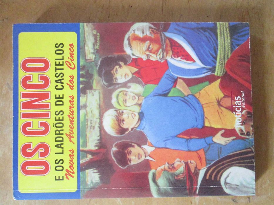 Os Cinco e os Ladrões de Castelos, de Enid Blyton