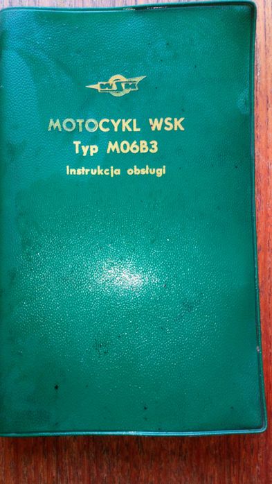 Instrukcja Obsługi do WSK, osłony gumowe, tabliczka znamionowa do WFM