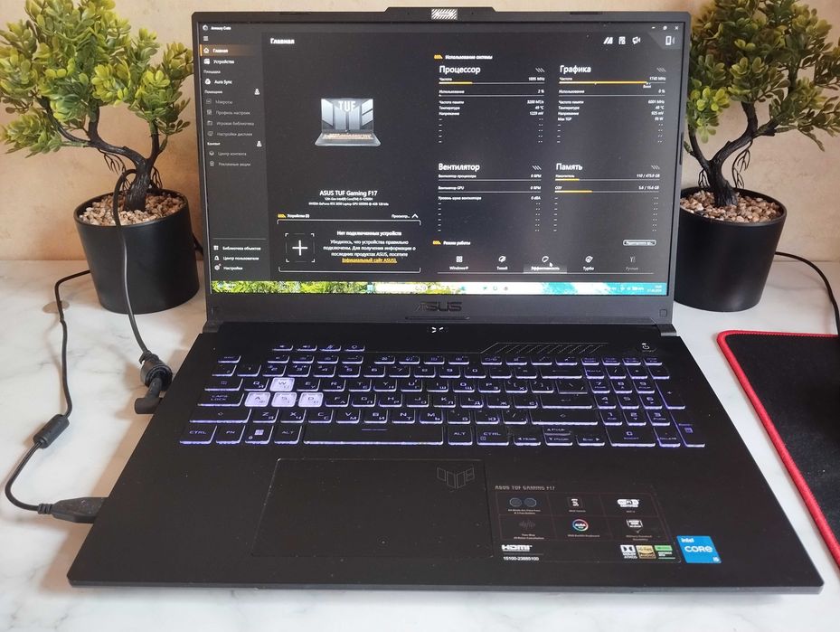 Игровой ноутбук ASUS TUF Gaming F17 (RTX 3050 / 144Hz / 16GB)