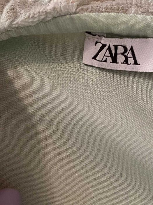 Vestido Zara verde