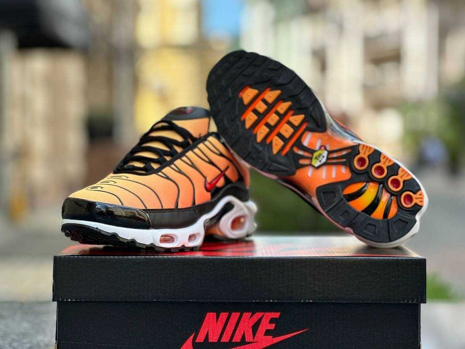 Хіт! Nike Air Max TN Plus Orange 40-45р круті яскраві топ кросівки