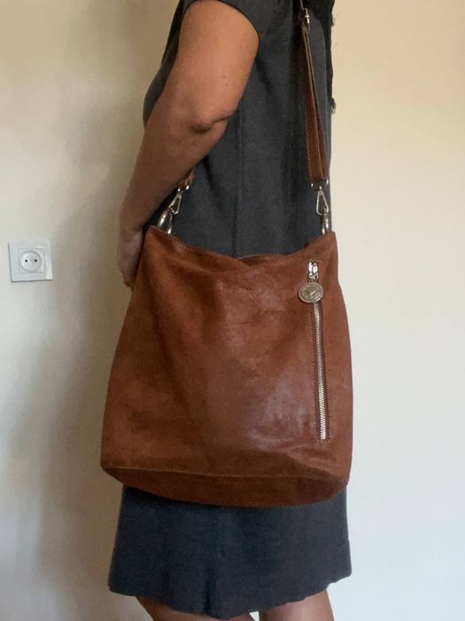 Сумка  кожаная &