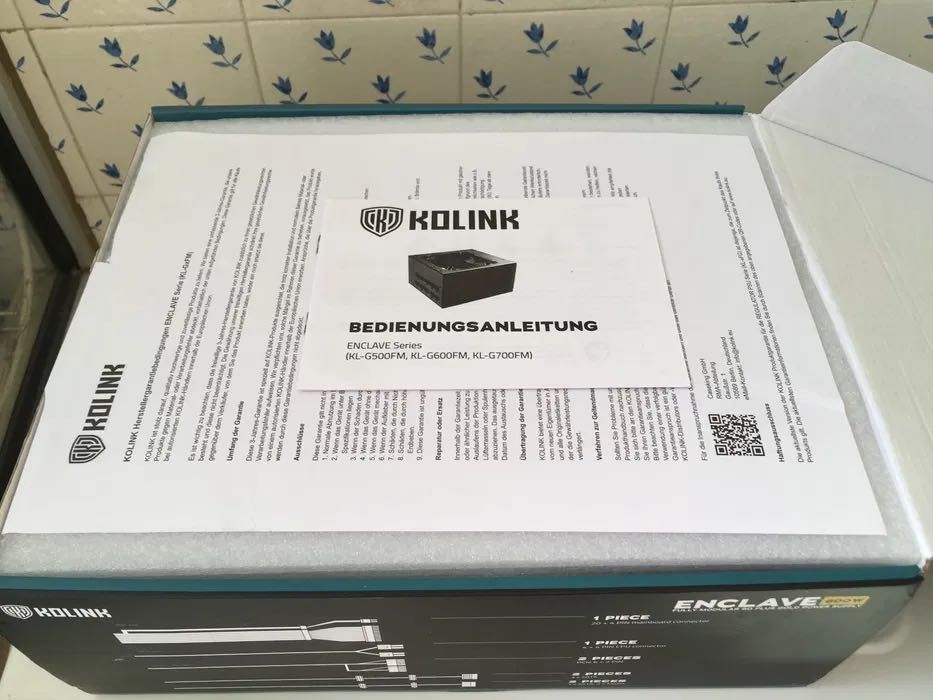 Fonte Kolink Full Modular 700W 80 Plus GOLD Novo