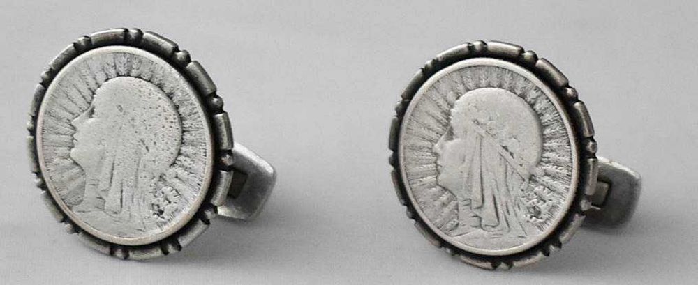 Srebrne spinki - Warmet