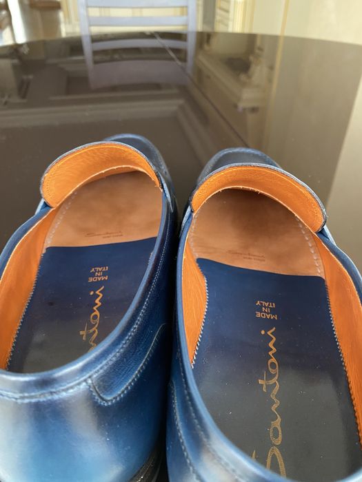 Чоловічі туфлі Santoni