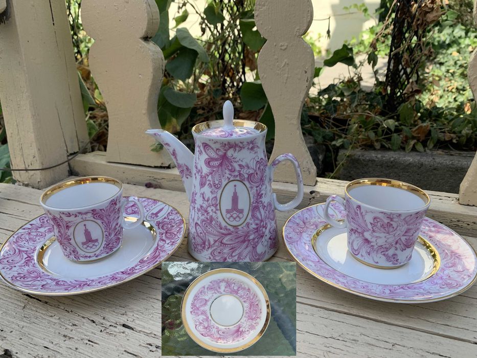 Сервиз ЛФЗ Олимпиада-80 тет-а-тет: 5 122 грн. - Коллекционирование