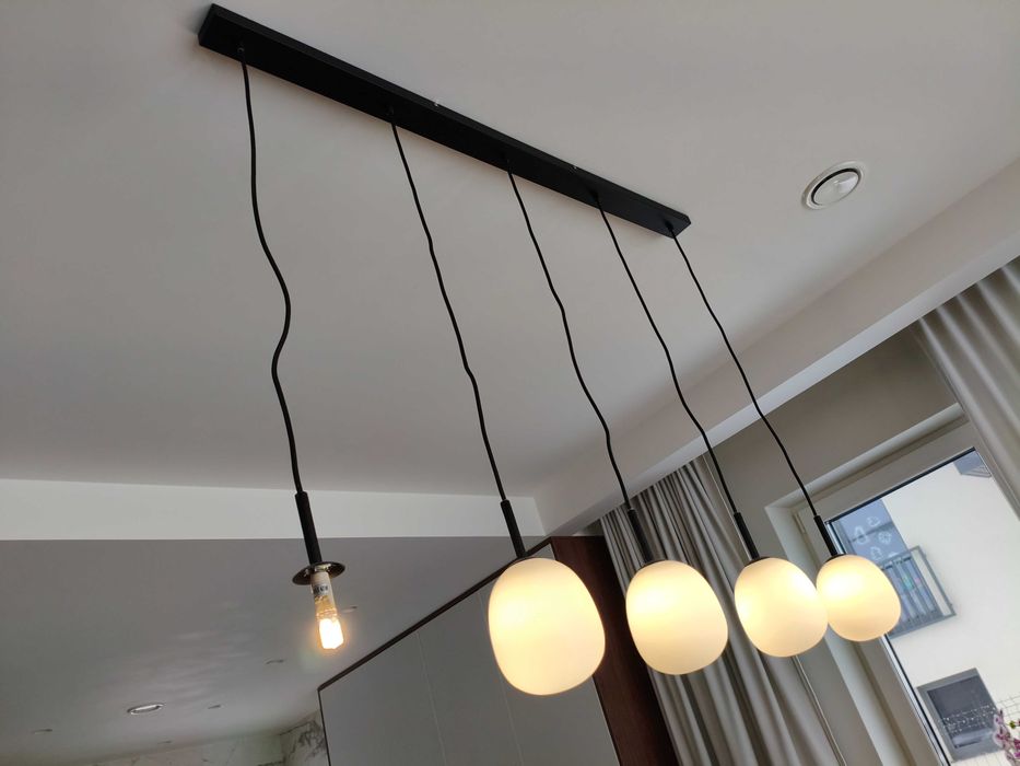 Lampa sufitowa pięciopunktowa