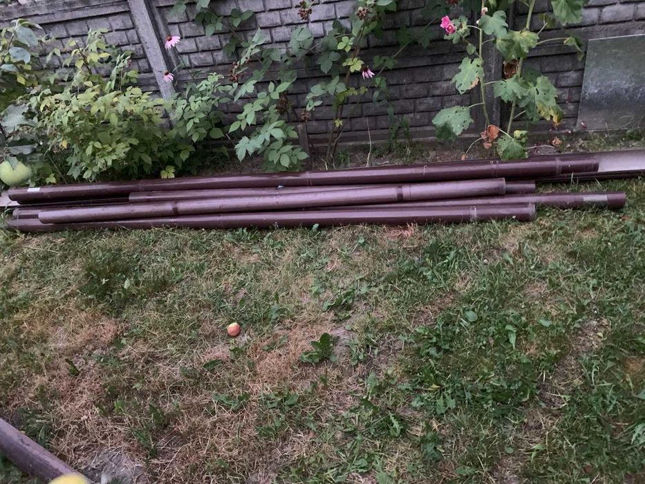 Водостічна система Hunter Rainwater Pipe 82 мм труба, жолоб 125х75 мм