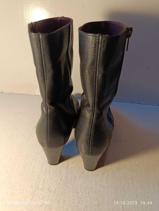 botki skórzane Remonte