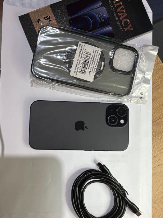 Iphone 15 black 128gb