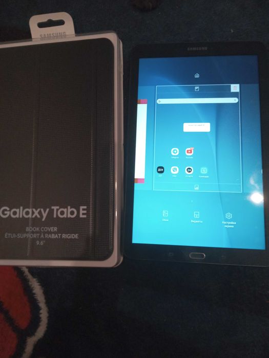 Продам планшет Samsung tab E 9.6 WI-FI c  новым чехлом