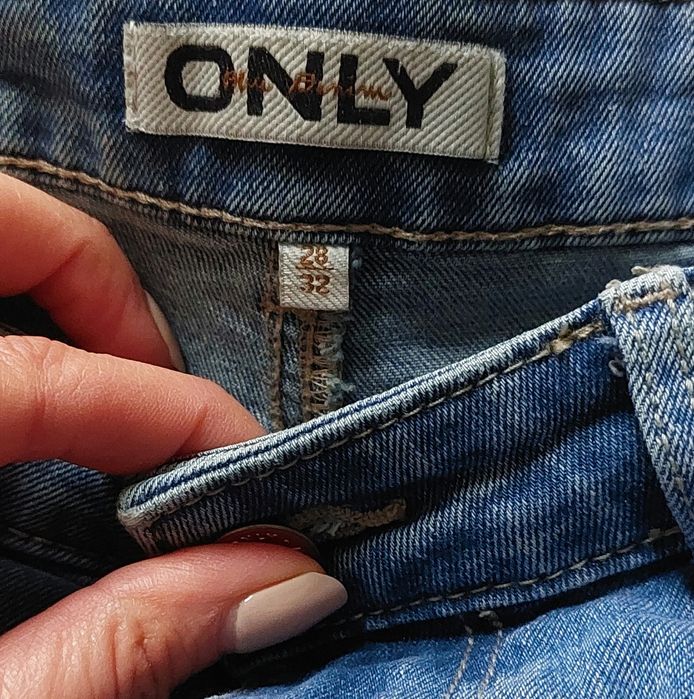 Jeansy Only 28 (M) długość 32 wysoki stan dżinsy damskie