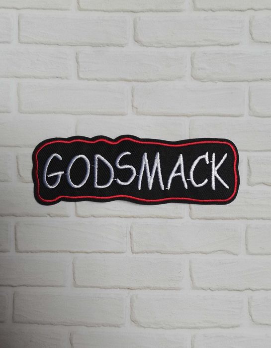 Naszywka, naprasowanka: Godsmack logo (hard rock, heavy metal)