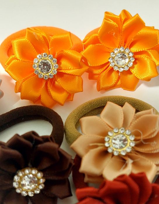 Набір квіткових резинок для волосся (20 шт.)