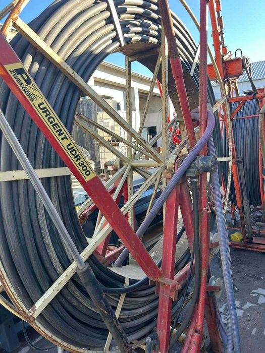 Maszyna do czyszczenia dren melioracji