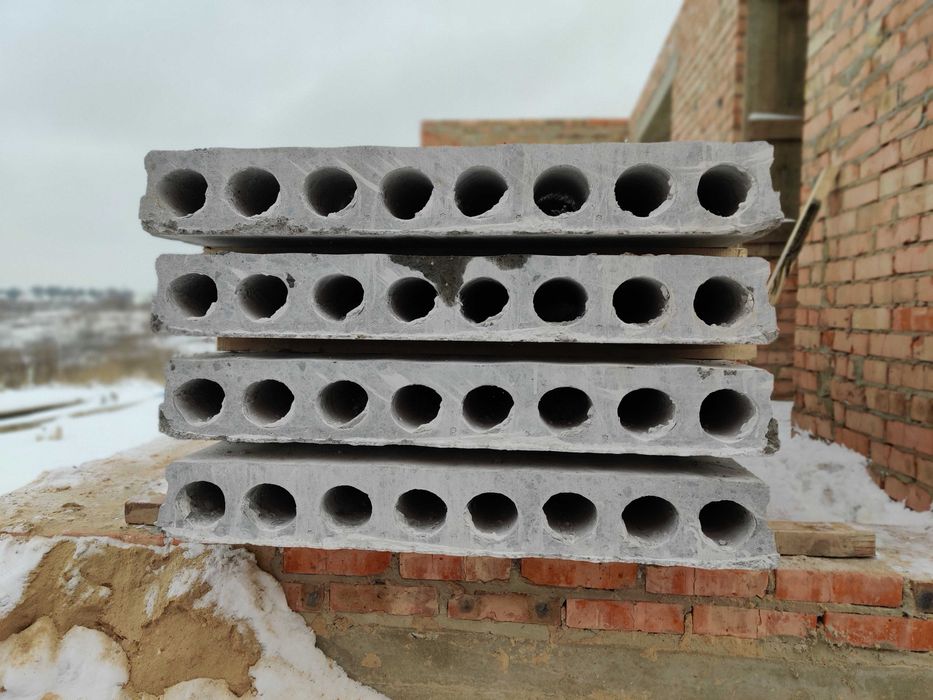 Плити перекриття Пустотні панелі перекриття Плиты Панели перекрытия ПК