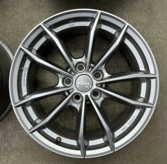 Диски Rial R17 5 112 et30 J7.5 VW Mercedes Audi a4 a6 q5 q3 golf E tiguan passat a7 C E class