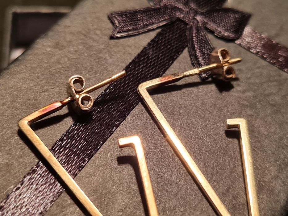 Kolczyki złote  od Lombardia sklep Fly Katowice