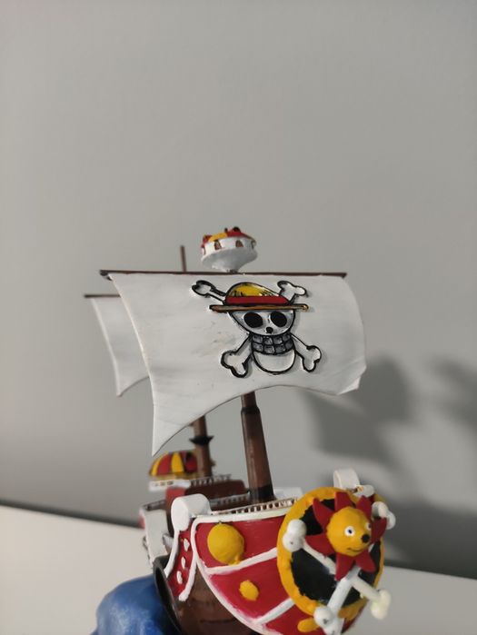 Diorama One Piece x Hokusai : Thousand Sunny on the Great Wave of Kana