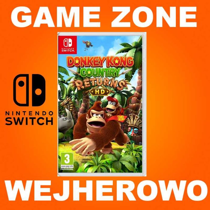 Donkey Kong Country Returns HD Nintendo Switch + Lite + Oled