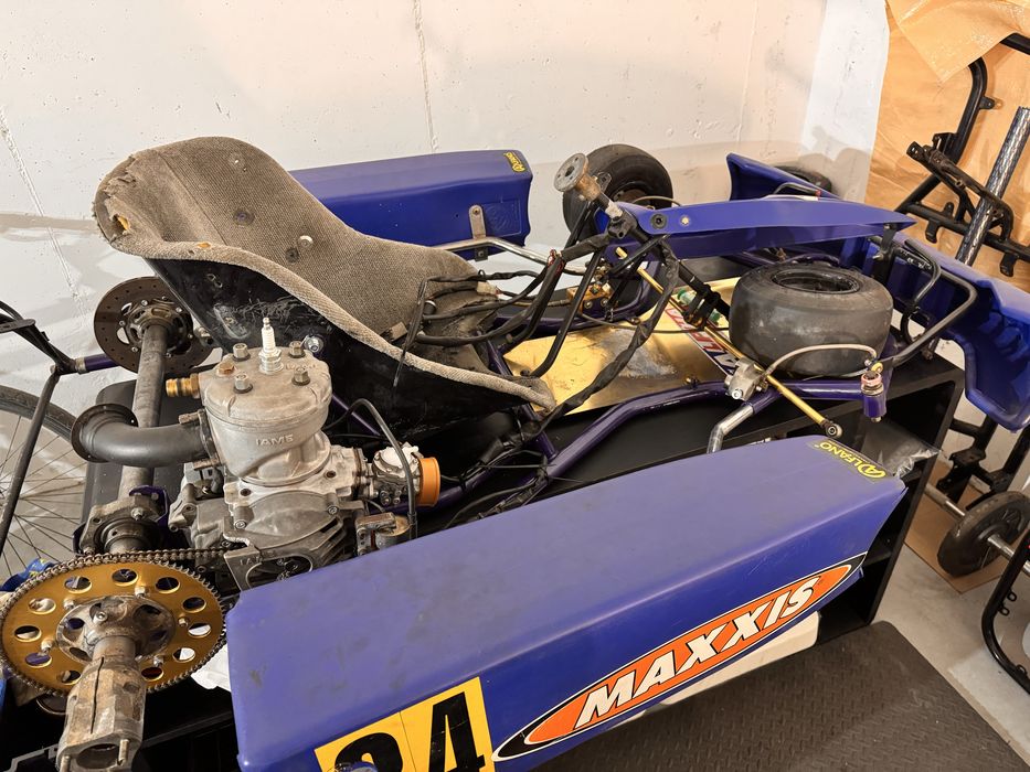 Karting Alpha com motor IAME Leopard 125