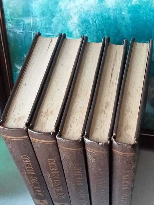 Cinco livros  , coleção Aquilino Ribeiro