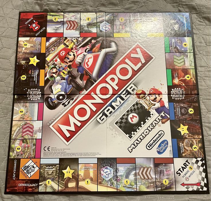 Gra planszowa Monopoly Gamer Mariokart