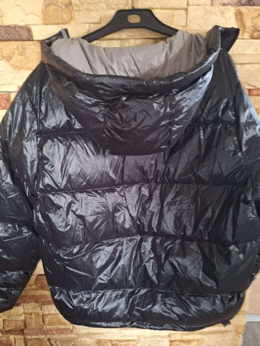 Kurtka puchowa stussy parka czarna  rozm.S Nowa