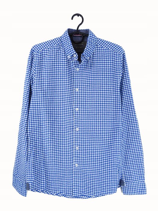 Koszula w kratę Primark roz. S slim fit