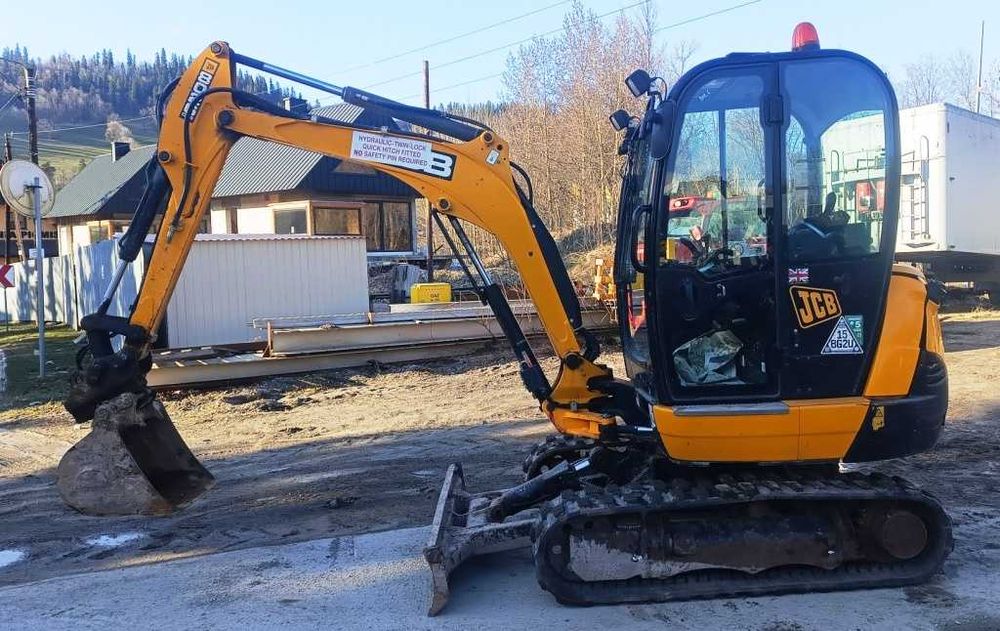 minikoparka koparka JCB 8026 ,8025 volvo cat 2.7 kubota U27 kx27 ,2022