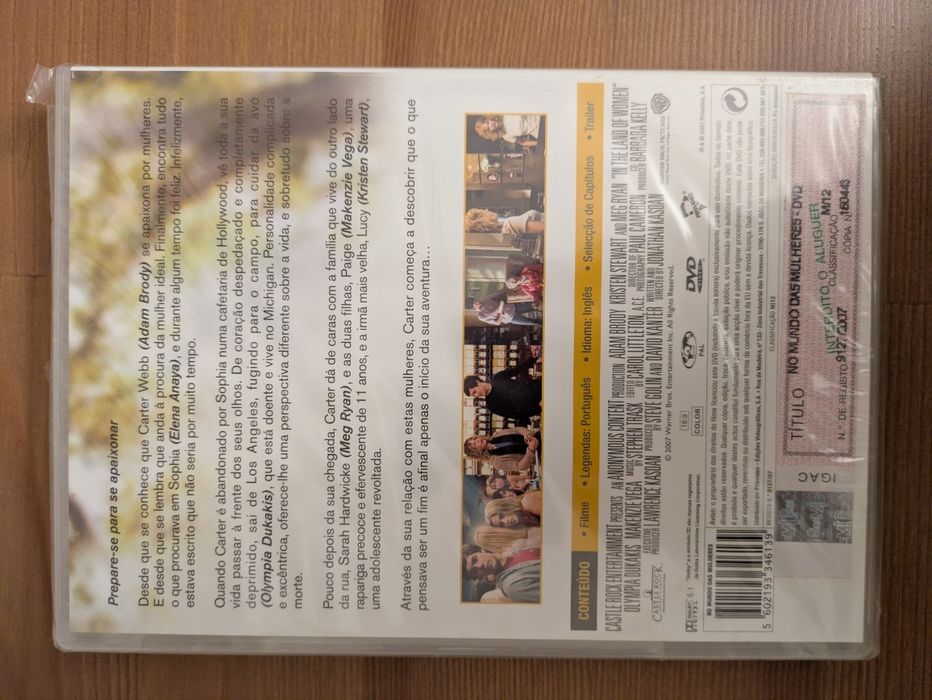 DVD NOVO e SELADO " No Mundo das Mulheres " 2007