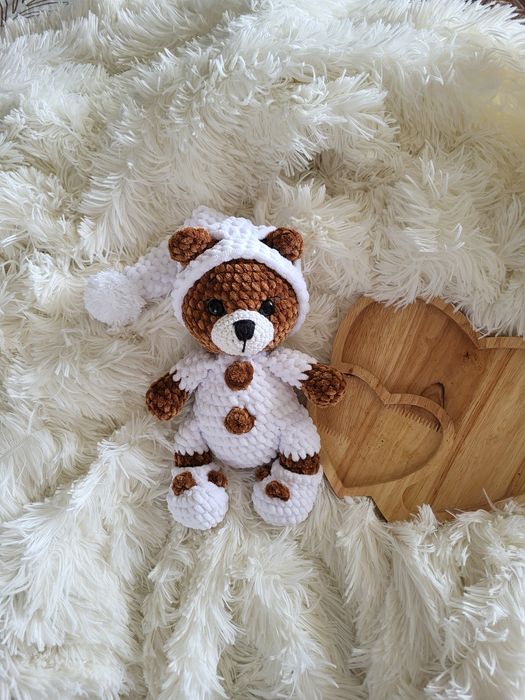 Miś w piżamce,  handmade