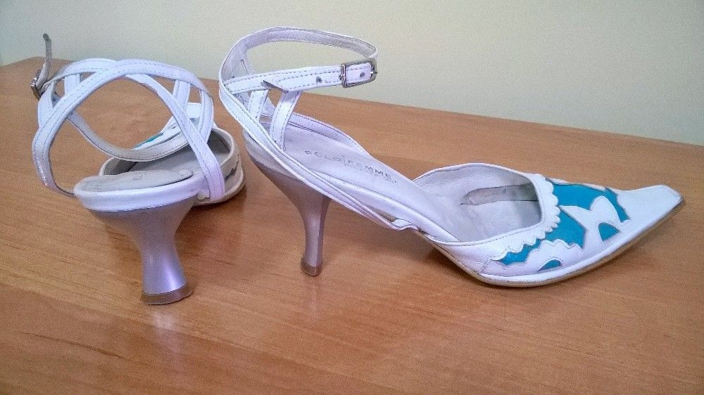 Solo Femme - skóra - roz. 37