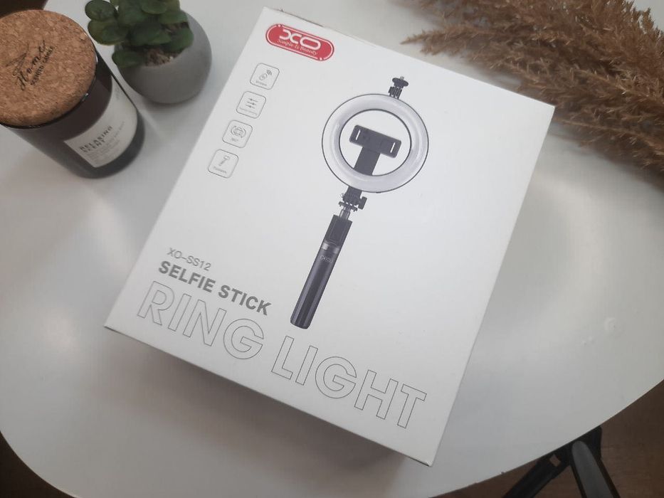 Монопод з кільцевою лед лампою