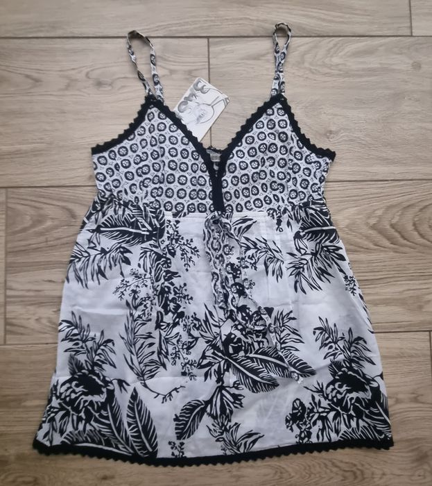 5 x Bluzka na ramiączka damska dziewczęca rozm. ~M / Stradivarius & Bershka