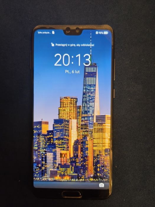 Telefon Huawei P20Pro Folia  na ekran gratis