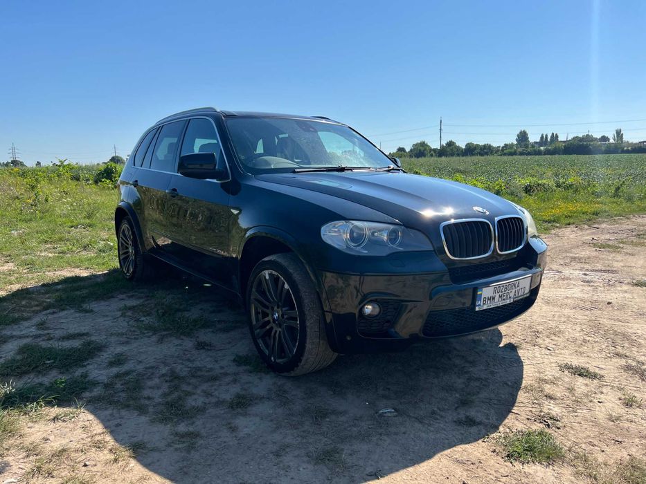M обвес BMW X5 E70 Передний М бампер задний БМВ Х5 Е70 Пороги обвіс