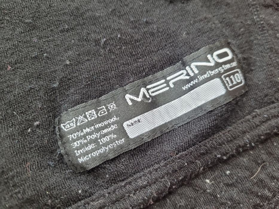 Bluzka r 110 merino wełniana termiczna termoaktywna bluzeczka