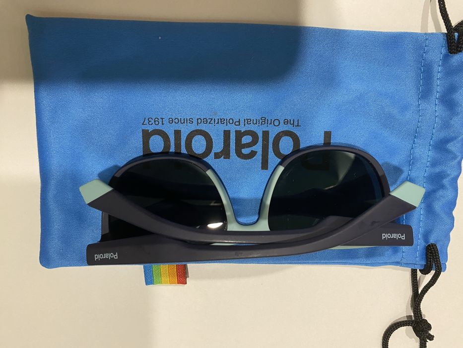 Сонцезахисні окуляри дитячі Polaroid (6-10 років, колір темно синій)