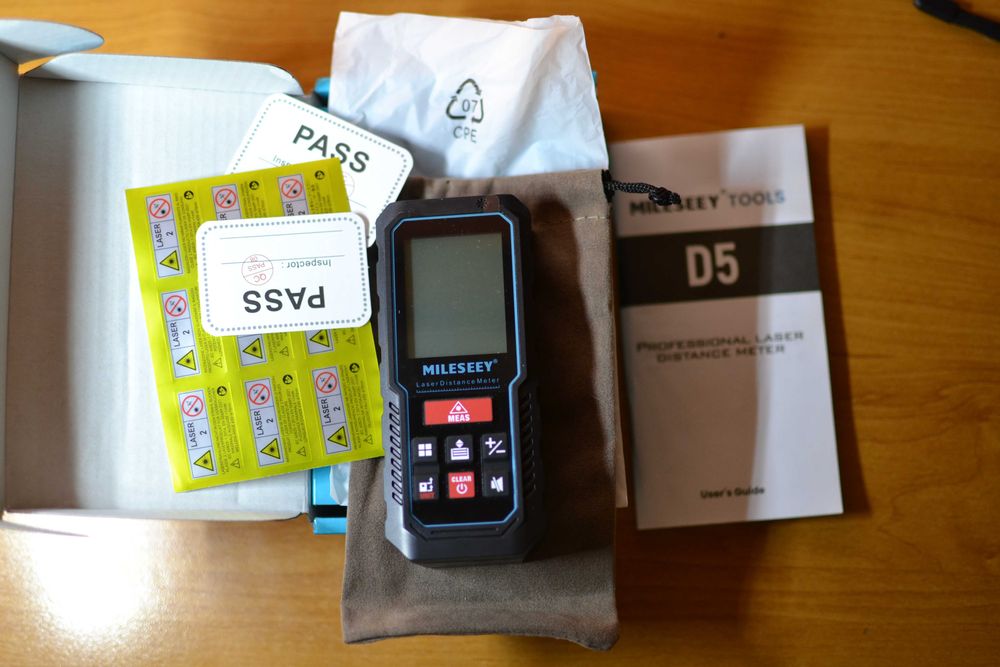 Лазерний далекомір MiLESEEY D5   70 метрів