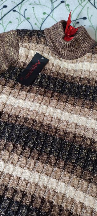 Sweter golf damski