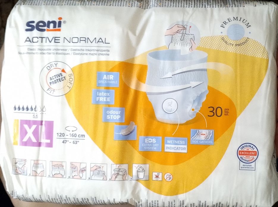 Трусики памперси  Seni active normal XL