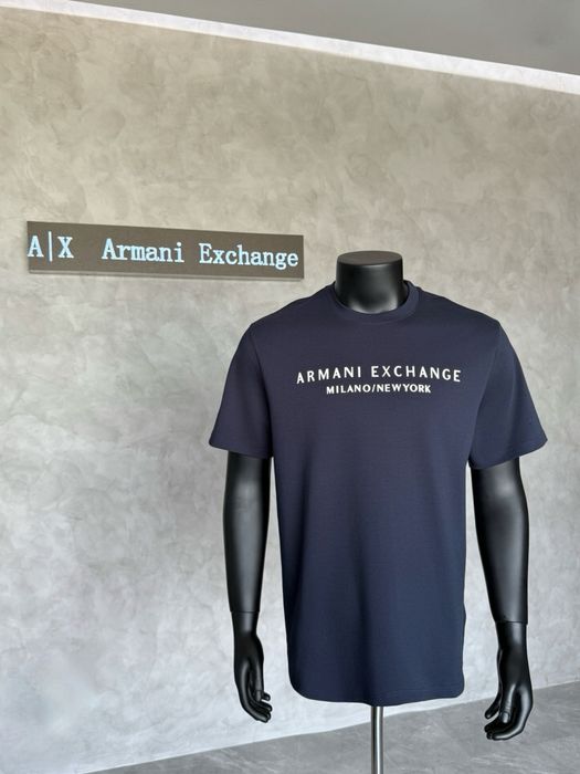 Чоловіча футболка Armani Exchange A|X Milano New York (M-2XL)