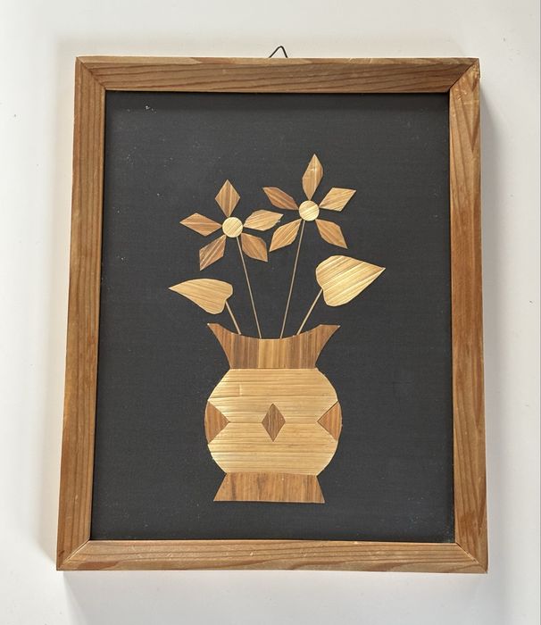 Obraz - Słomoryt - 70/80 lata - Unikat