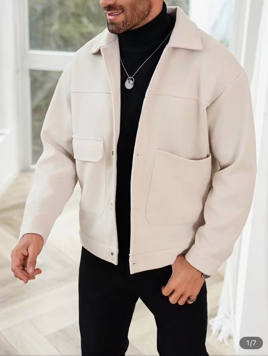 Чоловіча повсякденна зручна універсальна куртка