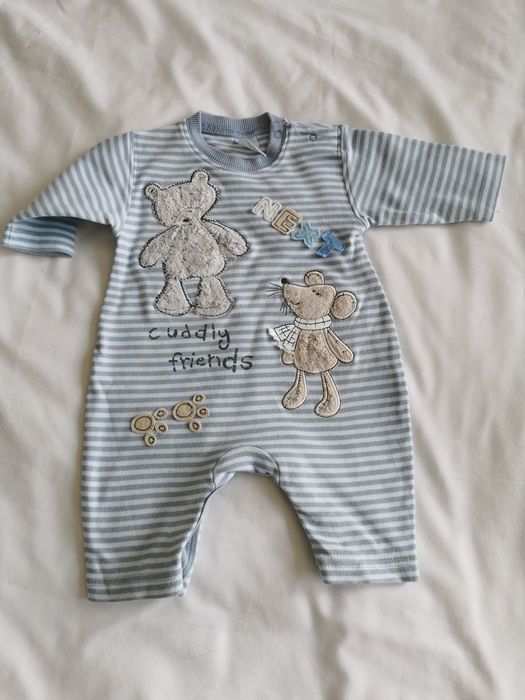 Rampers pajac 0-3m 56-62 cm 4,5 kg j nowy Next