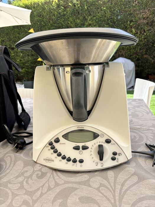 Bimby Vorwerk TM31 – Muito bom estado, lâmina e tampas novas, completa + saco transporte
