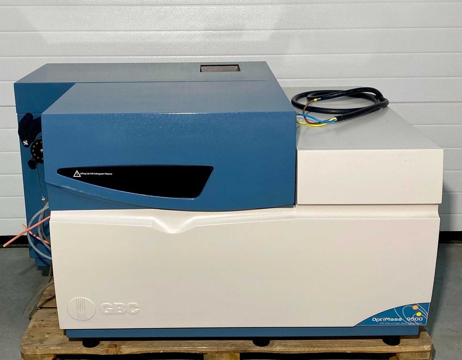 GBC OptiMass 9500 wraz z  Cetac ASX-520 , ICP-oTOF , spektrometr mas