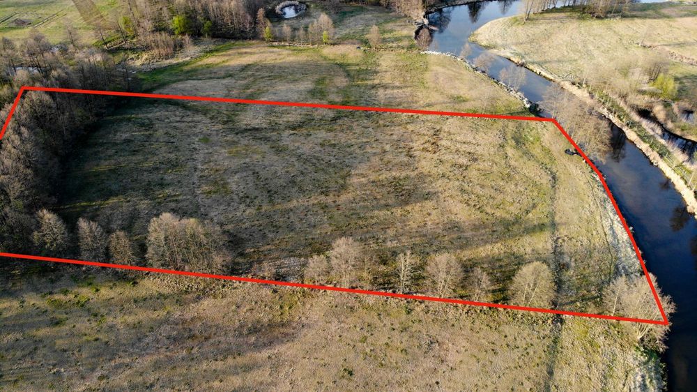 Działka z dostępem do rzeki Pisa – Popiołki/Szablaki – 30 arów - Więcej